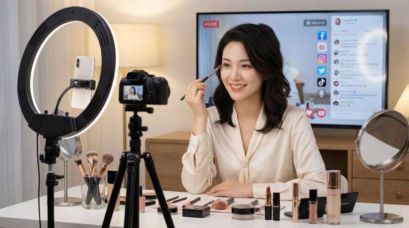 鸳鸯浴美妆直播视频